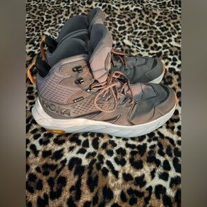 HOKA MEN'S 9.5D ANACAPA MID GTX WATERPROOF HIKER CASTLEROCK HARBOR MIST